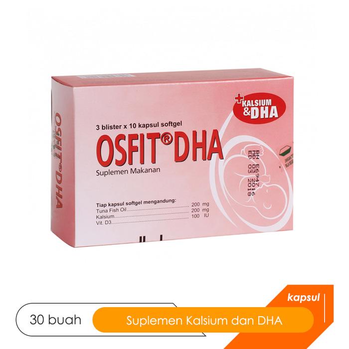 Harga Spesial!! Osfit Dha - Suplemen Kalsium Dan Dha Bagi Ibu Hamil - ready stock