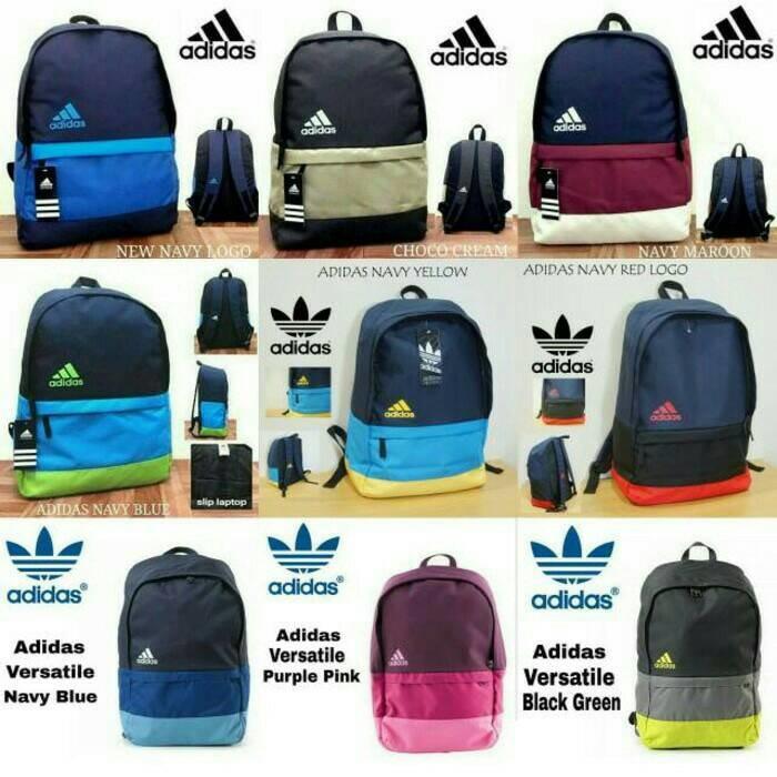 Tas Pria Wanita/Tas Ransel Laptop/Tas Sekolah Adidas - Cgxi4e