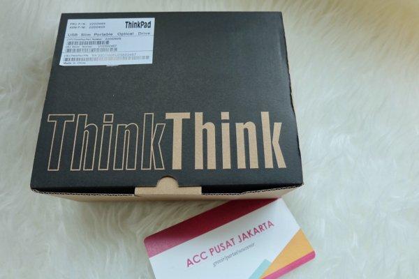 Promo Lenovo Thinkpad USB Slim Optical Drive DVD RW external Berkualitas