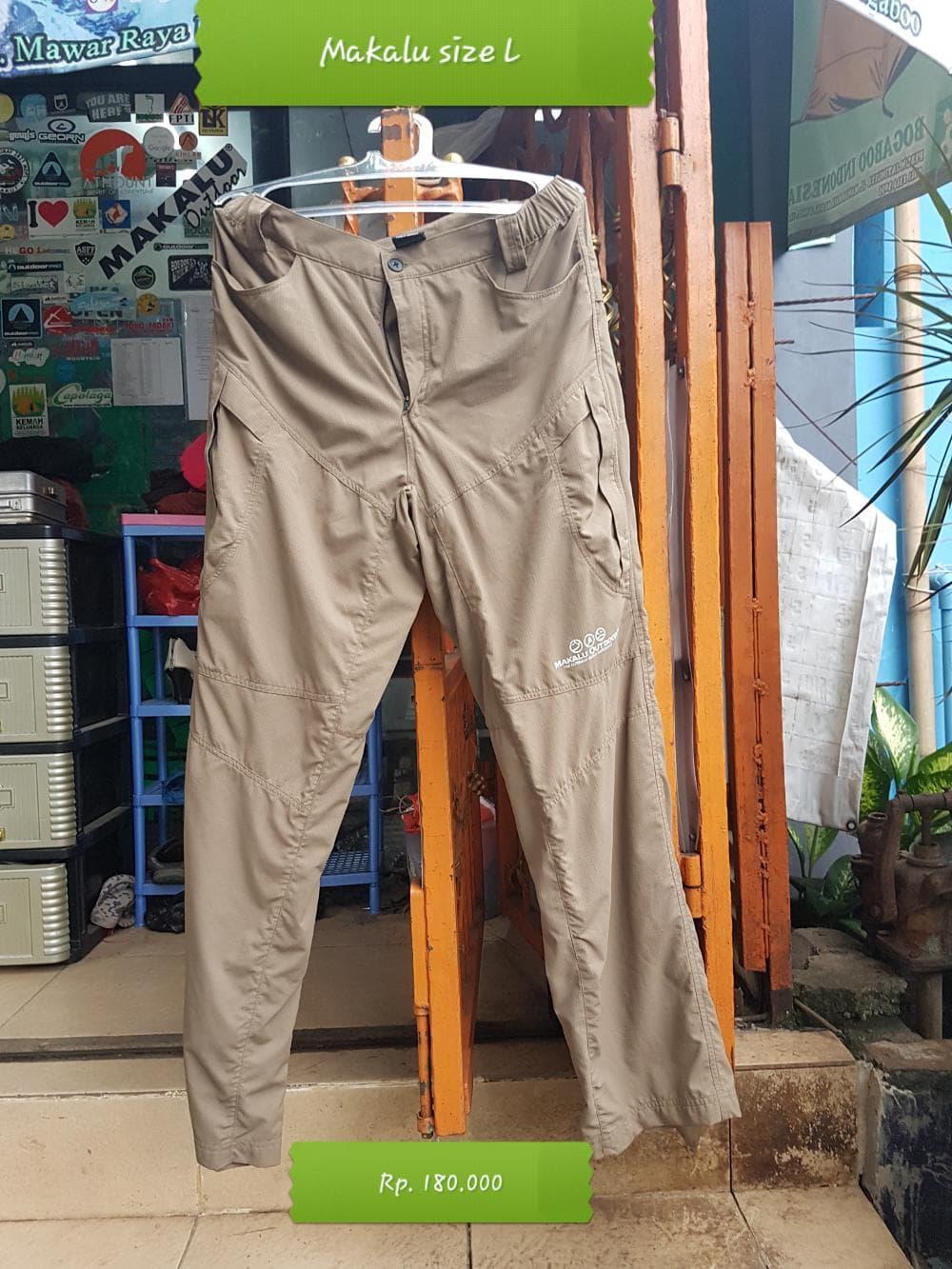 celana panjang makalu size L bukan rei eiger tnf jws consina Limited