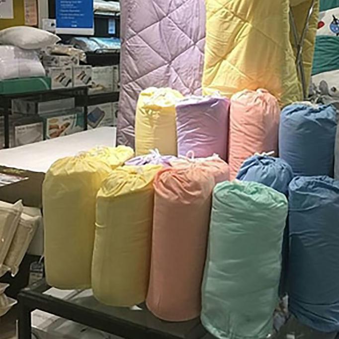 BEDCOVER MARSHMALLOW DENGAN SARUNGNYA / SELIMUT INFORMA MICROFIBER - JDOAIHTG