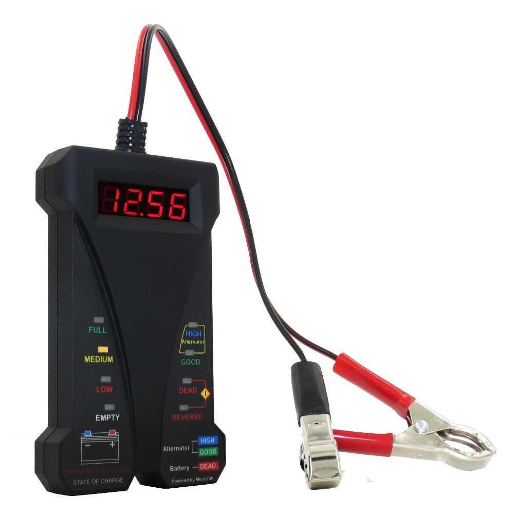 Motopower Tester Baterai Digital Voltmeter Analyzer 12V