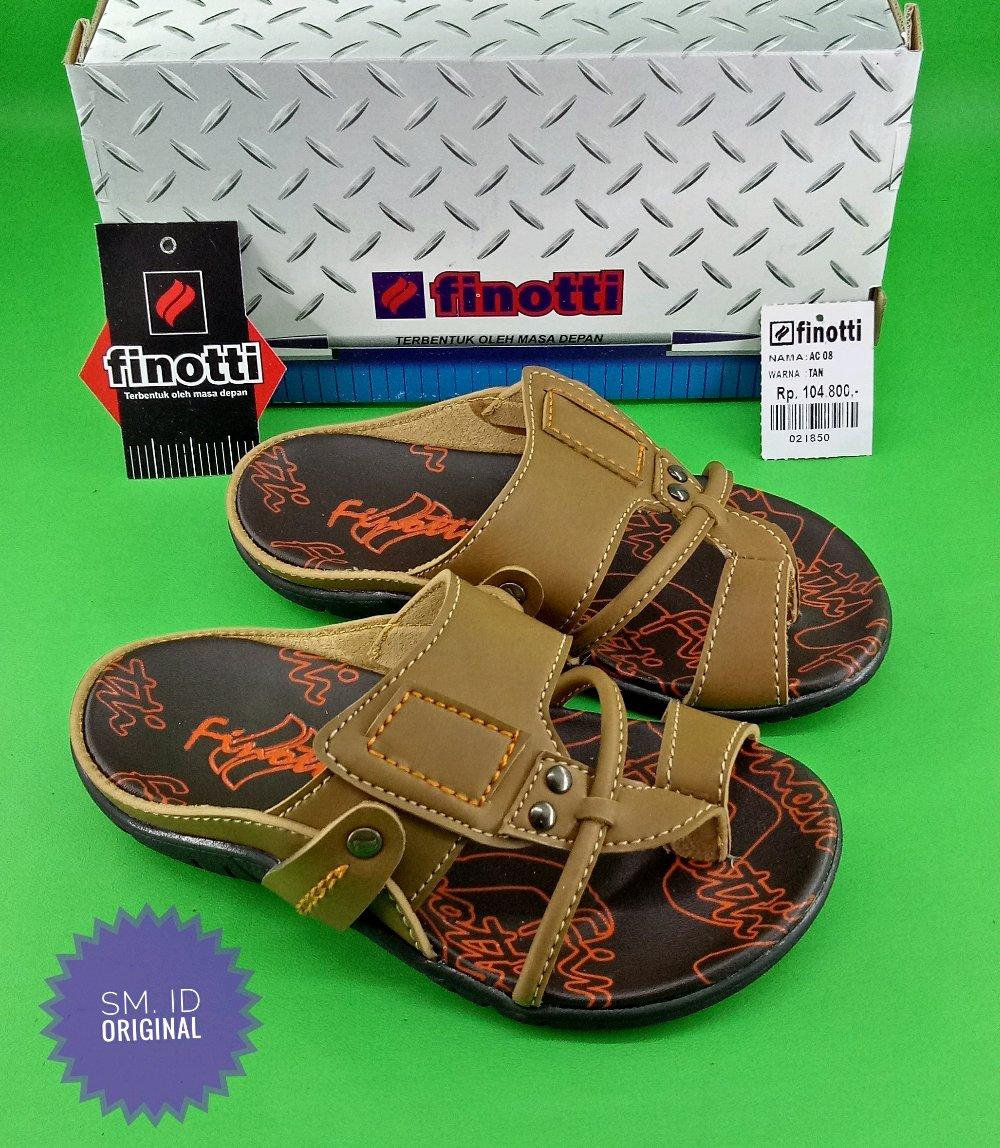 Sandal anak casual finotti ac 08 coklat tan 26-31