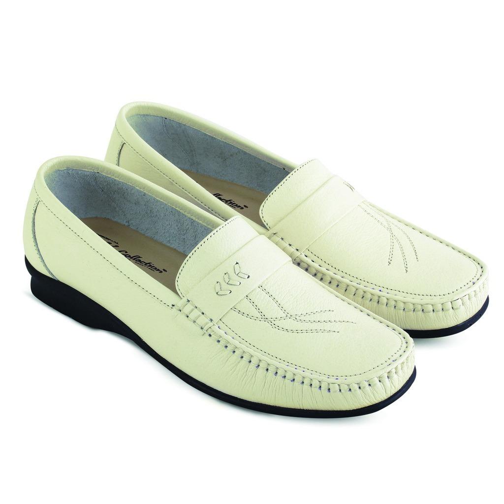 JK Collection Flat Shoes Loafer - Putih