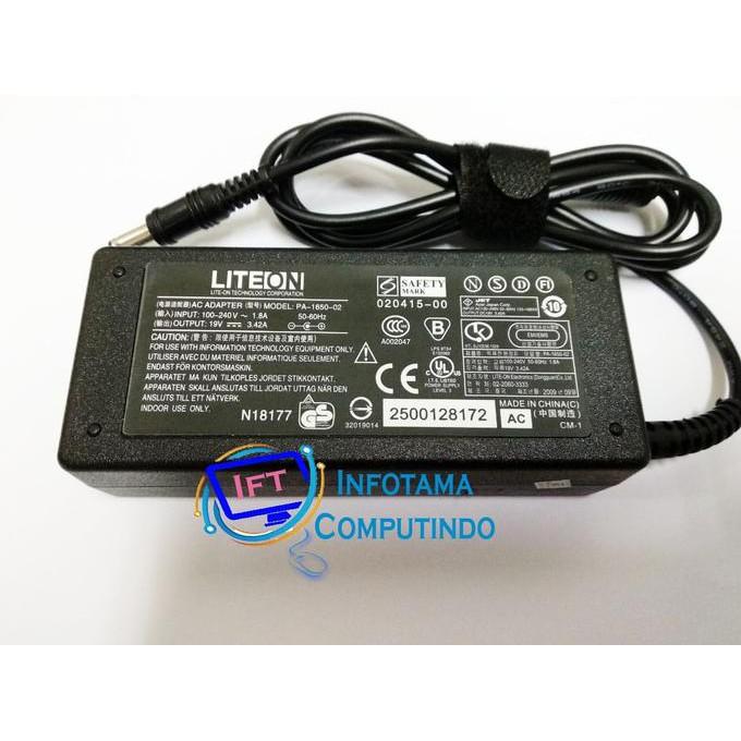 ADAPTOR CHARGER AXIOO NEON CLW CNW HNM MNC 19V 3.42A COMPATIBLE - ELEKTROZONE