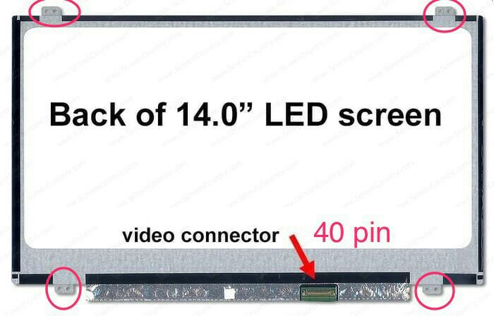 Hot Item!! Layar Lcd Led 14.0 Slim Laptop Asus X450J X450Jf X450Ca X450C X450Cc - ready stock