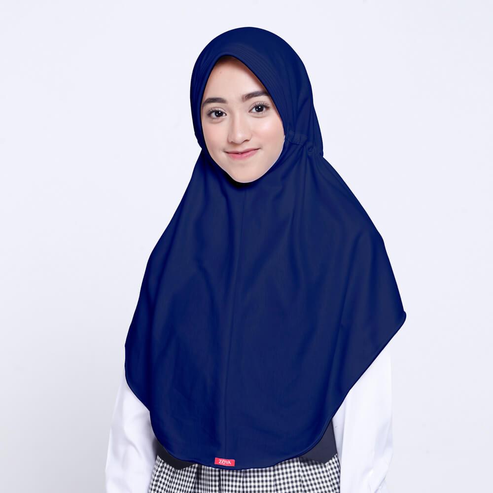 Kerudung Anak / Kerudung Sekolah ZOYA / Bergo / Hijab Instan Medium - AKTIFMIDI