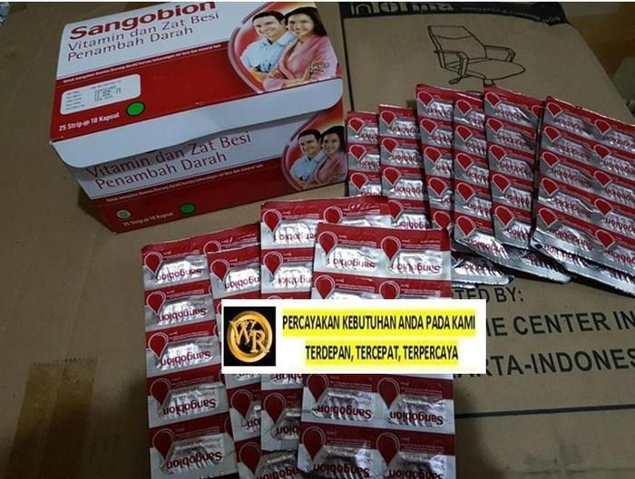 HARGA SPESIAL!!! SANGOBION KAPSUL Vitamin Tambah Darah 1 STRIP ISI 10 - rLsJvY