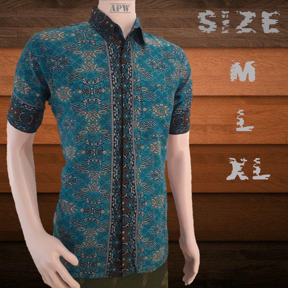 Baju batik cwo - baju batik pria - hem batik cowok di lapak Batik APW _ pekalongan anggie_pw