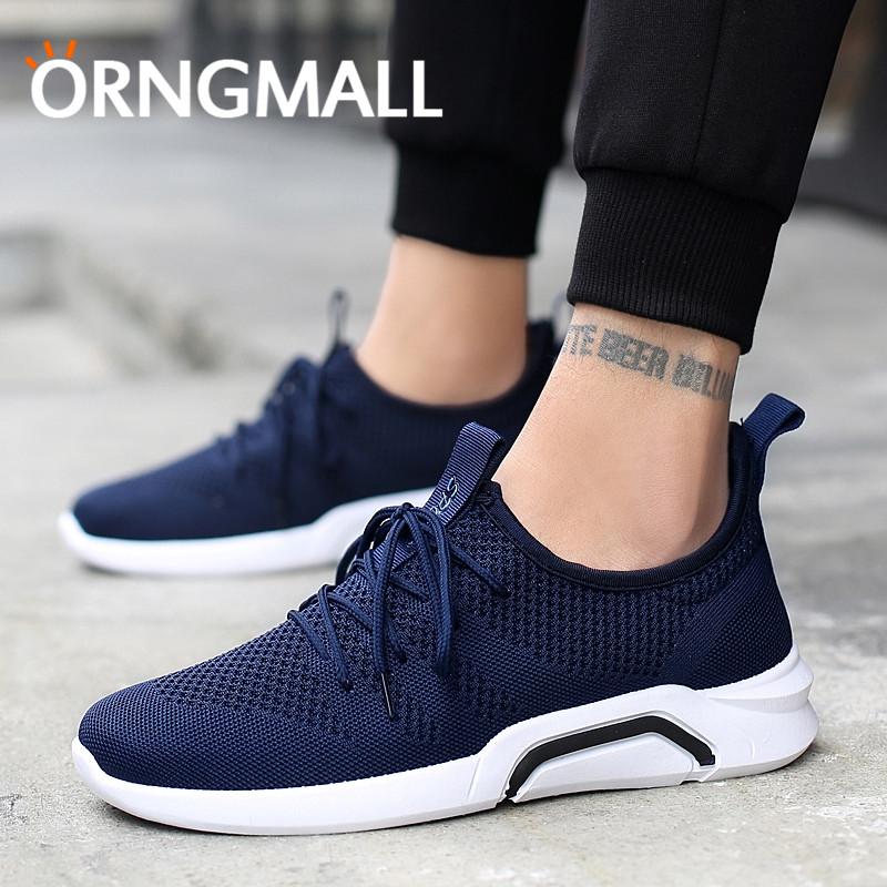 ORNGMALL Sneakers Pria Casual Breathable Menjalankan Sepatu Jogging Sneakers Sepatu Olahraga Untuk Pria Sepatu Pria Sepatu Mode