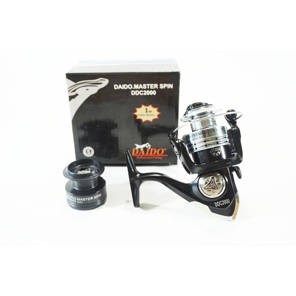 REEL PANCING TERBARU DAIDO MASTER/UNION/HANTU LAUT/ZIKA SPIN 1000 TERMURAH Variasi UKURAN 4000