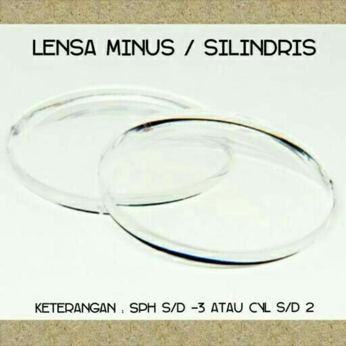 LENSA MINUS CRMC / LENSA SILINDRIS /LENSA MINUS ANTI RADIASI + ANTI UV