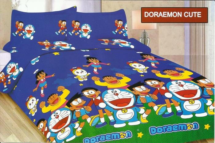 SPREI BONITA DORAEMON CUTE QUEEN 160X200 NO.2 KARTUN Exclusive