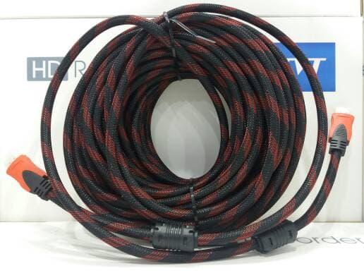 Kabel Hdmi to Hdmi 20m Gold Plate Kualitas Bagus Kabel HDMI 20 meter