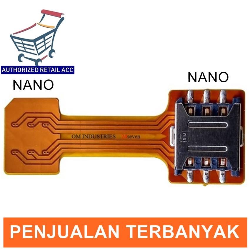 adapter dual Sim Card Nano to nano sim hybrid kabel flexible extender
