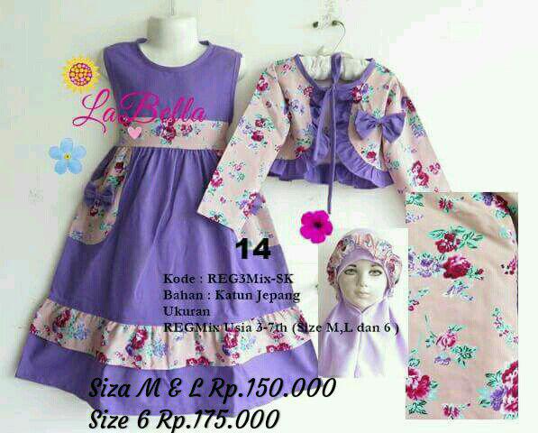 Gamis Anak Labella