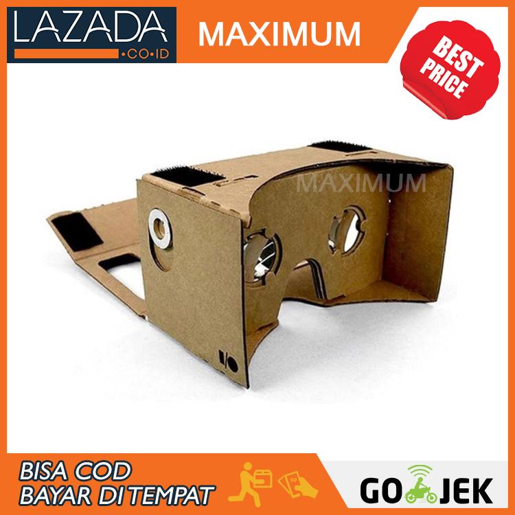 Cardboard Virtual Reality Large Size for Smartphone up to 6 Inch