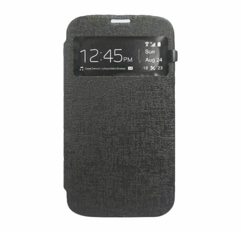 Aldora Case For Samsung Galaxy J2 / Samsung Galaxy J200 Ume  Flip Cover New Series High Quality Case - Hitam