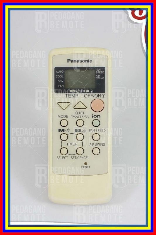 Remot Remote Ac Panasonic National A75C2458 Ori Original