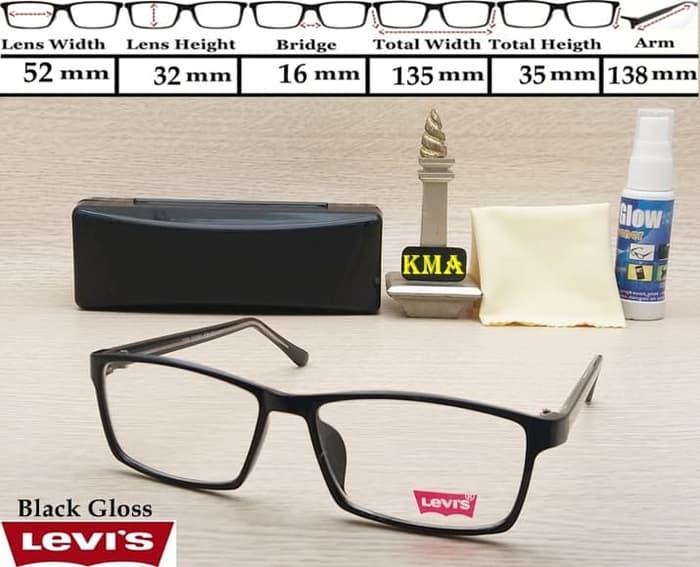 kacamata LEVIS frame kacamata levis kacamata minus frame kotak levis
