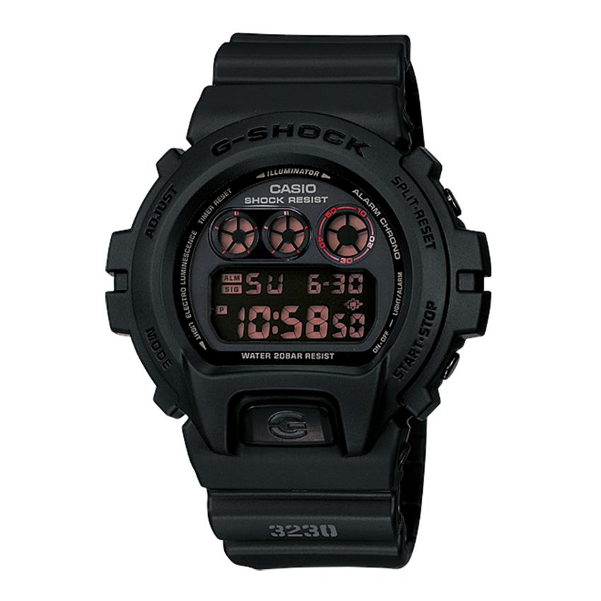 Casio G-Shock DW-6900MR-1D - Jam Tangan Pria - Hitam - Resin Band