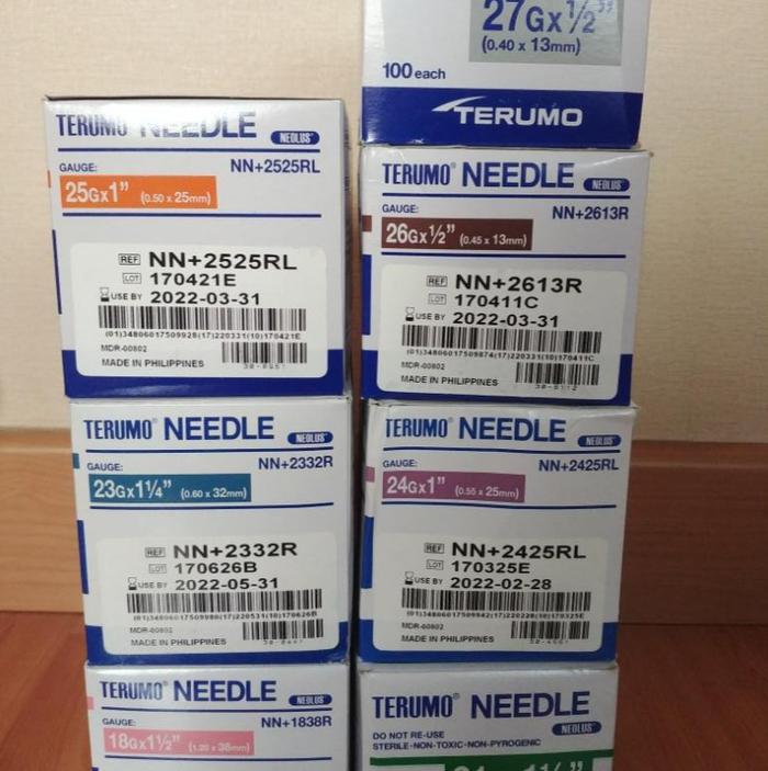 Needle Terumo / Terumo Needle Uk 18G|21G|23G|24G|25G|26G|27G