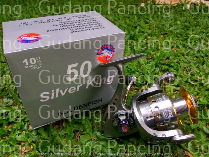 Reel Golden Fish Silver King 50