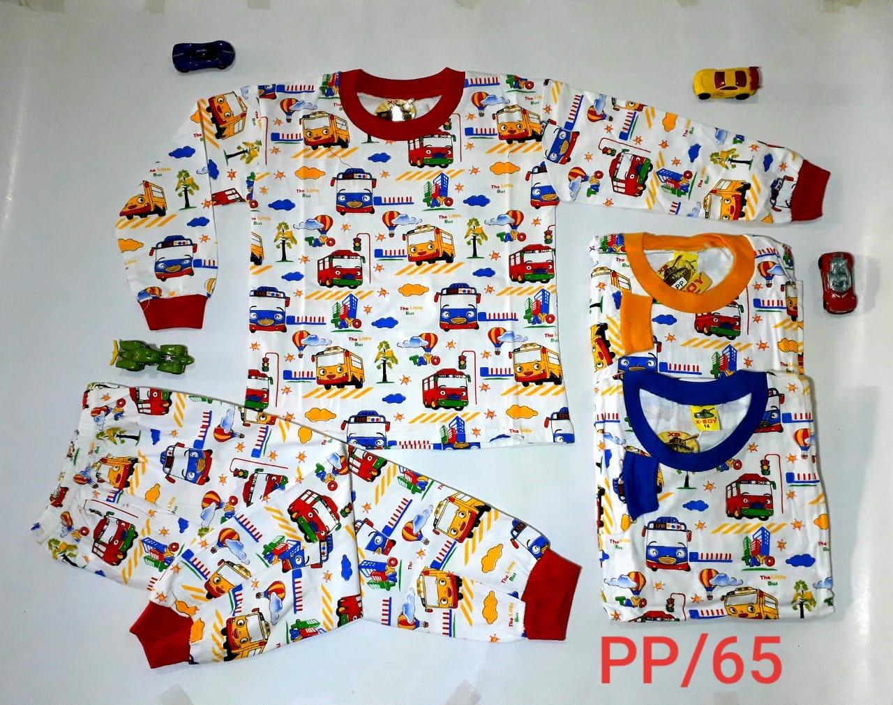 Baju Tidur Anak gambar TAYO ( PP-65 )