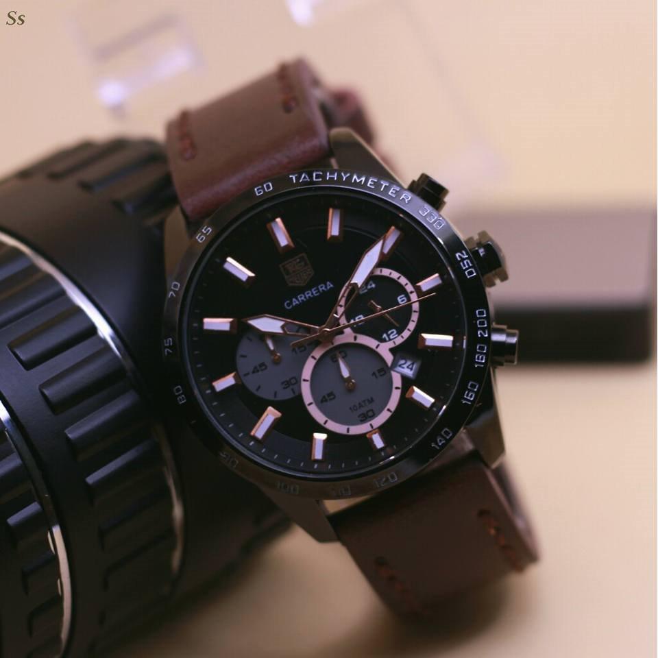 Jam Tangan Pria-TAG HEUER CARRERA-Kembali Lagi-Limited Edition-Crono Akti