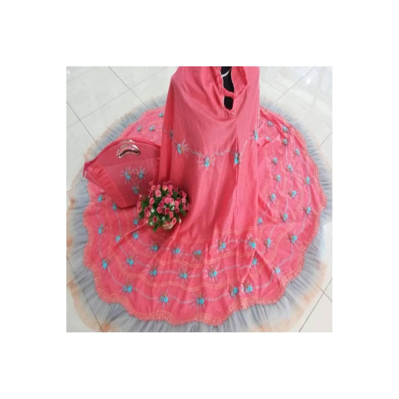 Mukena Exclusive Handmade Bordir Sulam Carmia