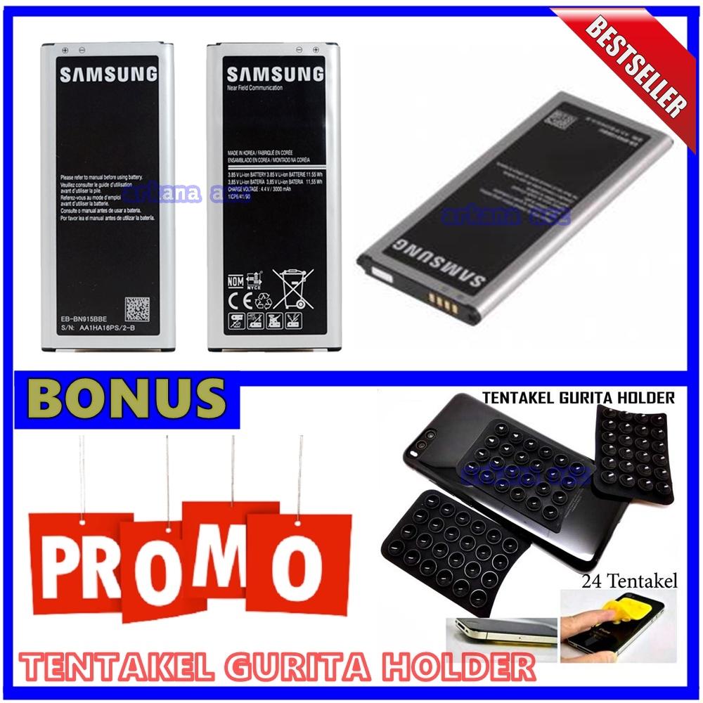 Samsung Baterai / Battery Galaxy Note Edge Original - Kapasitas 3000mAh + Gratis Holder Gurita ( arkana_acc )