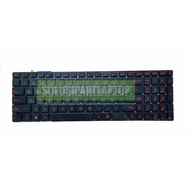 ASUS KEYBOARD ASUS ROG N552J GL752 GL551 GL552 N551 RED BACKLIGHT