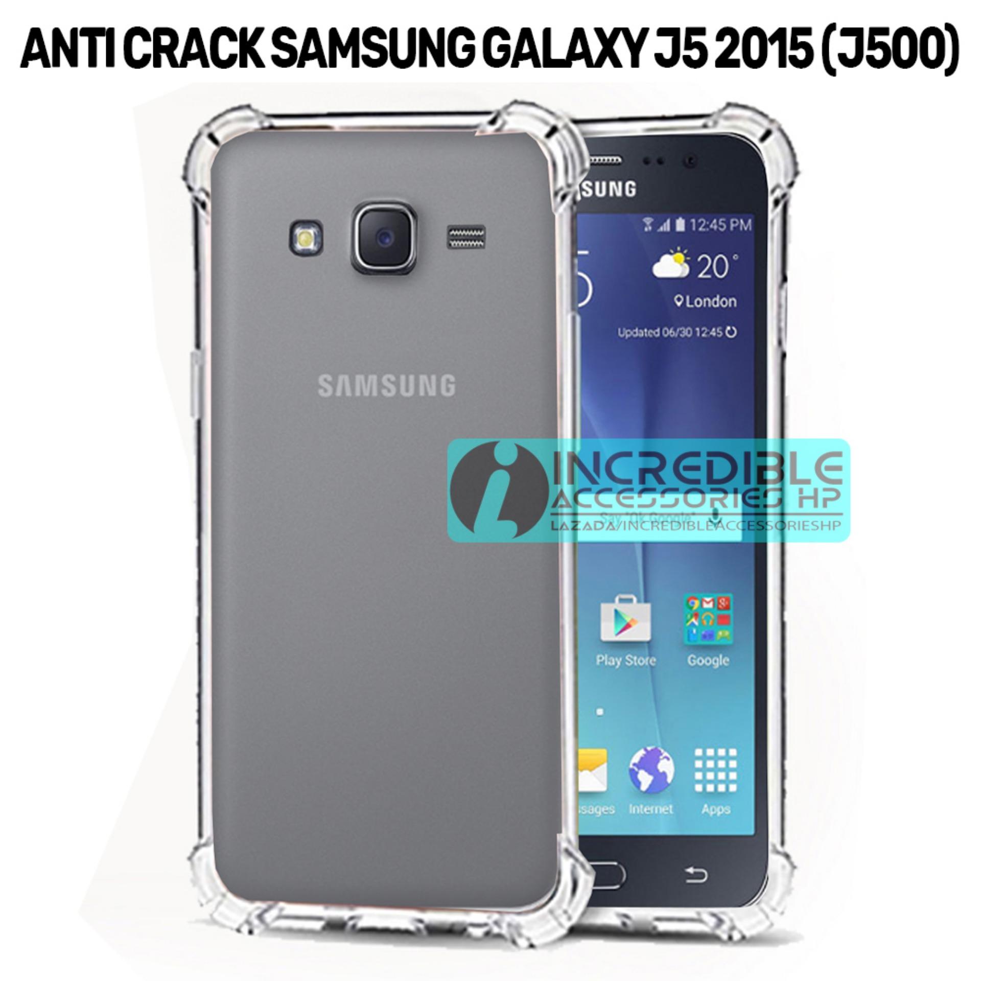 Case Anti Shock / Anti Crack Elegant Softcase for Samsung Galaxy J5 2015 (J500) - White Clear