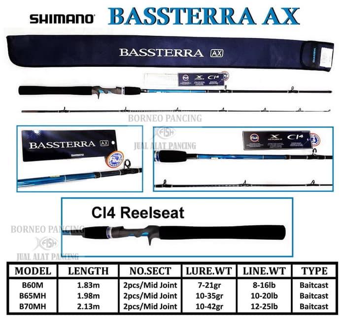 Stik Shimano BASSTERRA AX B-70MH