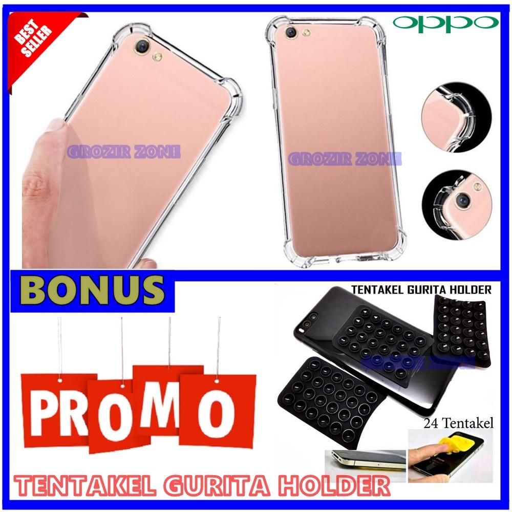 Back Case Soft Jacket / Anti Crack OPPO A83 - Bahan Lebih Bagus + Gratis Holder Gurita ( Grozir zone )