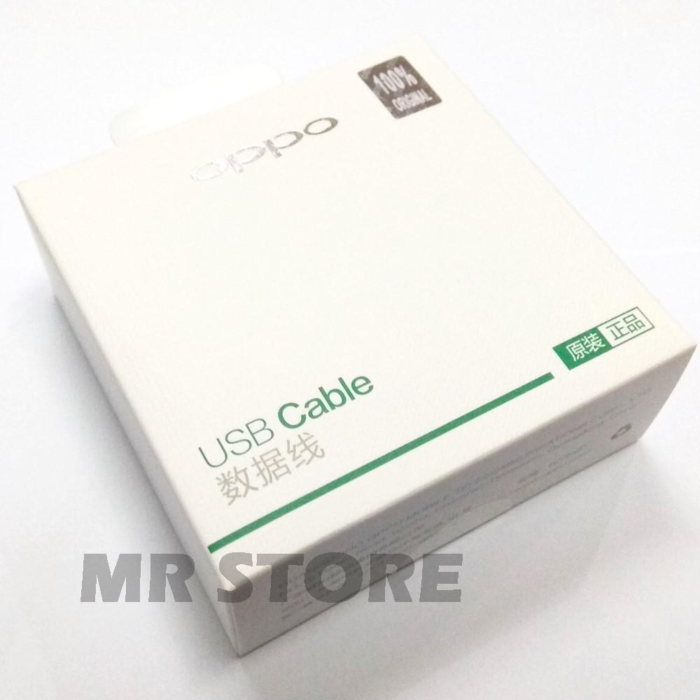 Kabel Data OPPO A37 Micro USB 100% Original 100cm - Putih