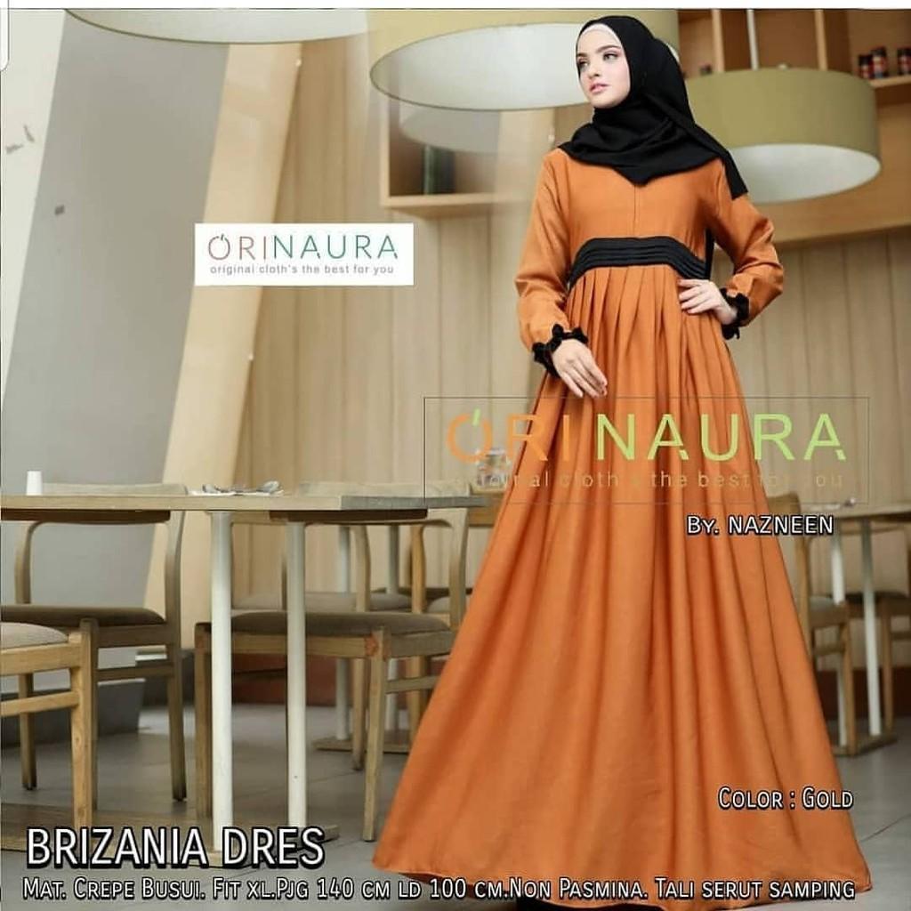 JAKARTA GROSIR - brizania dress st Fashion Dress / Atasan / Tunik / size M, L dan XL