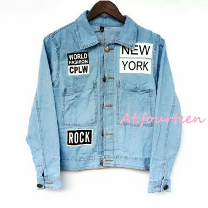 Jaket jeans denim wanita cewek Levis premium quality