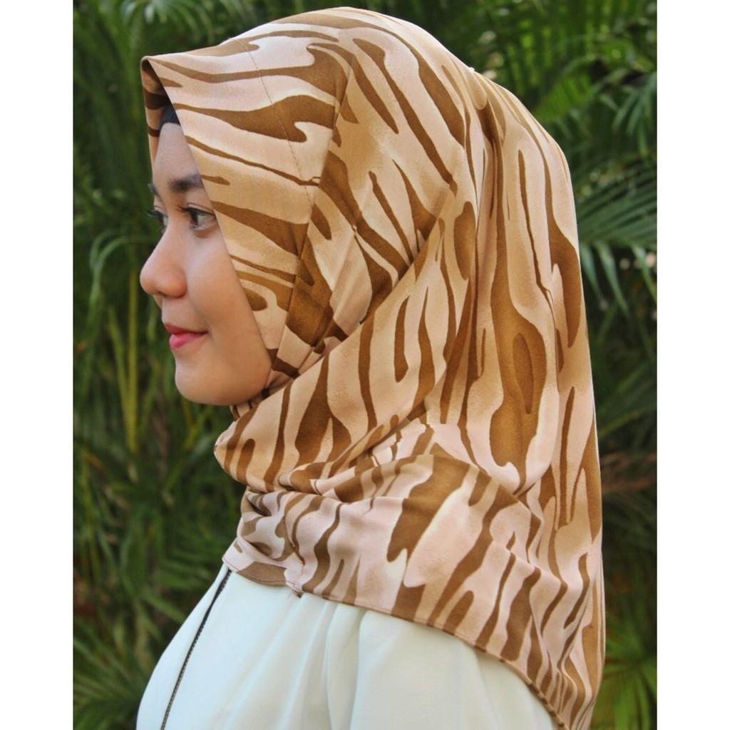 Jilbab Instant Salwa Motif EUDORA Jilbab Instan Shalwa Motif EUDORA