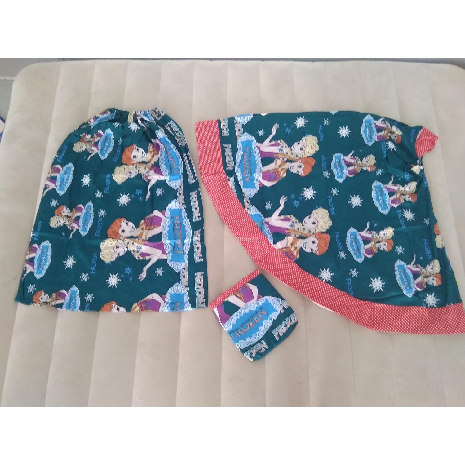 Mukena Karakter Frozen anak size XL