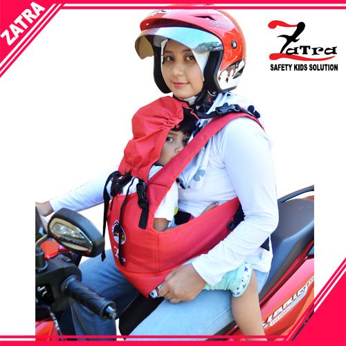 Sabuk Pengaman Boncengan Motor Anak Warna Biru