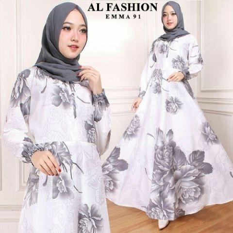 YAO YAO - GAMIS SYARI MAXI EMMA 91 PUTIH