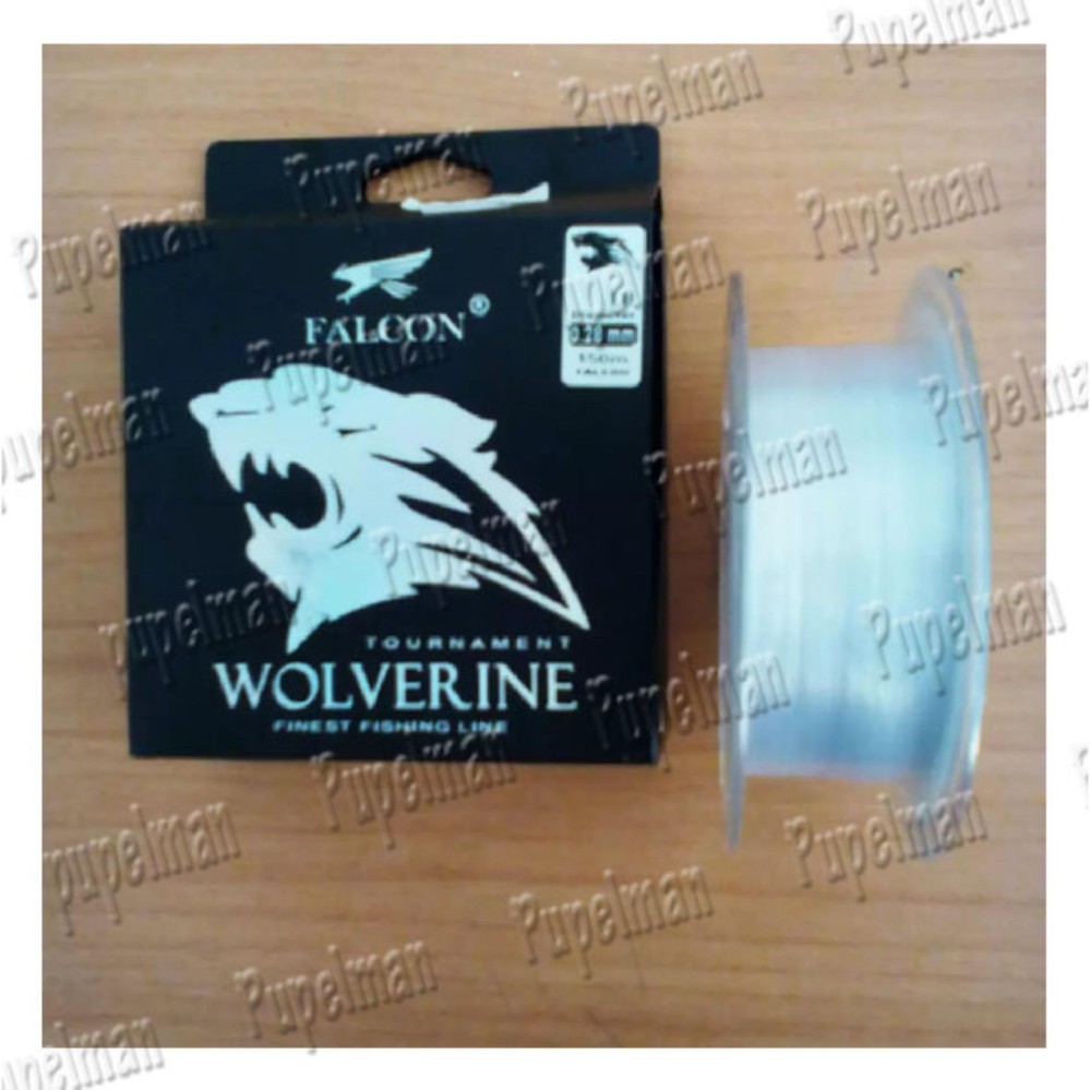 0,28/20Lb - Senar Nylon FALCON WOLVERINE 150M Senar Pancing Reel Pancing Gulungan Reel Spinning Pancing Rel Senar Pancing Nilon Tali Umpan Joran Pancingan Mancing Mania Air Laut Tawar Makanan Makan Pakan Ikan