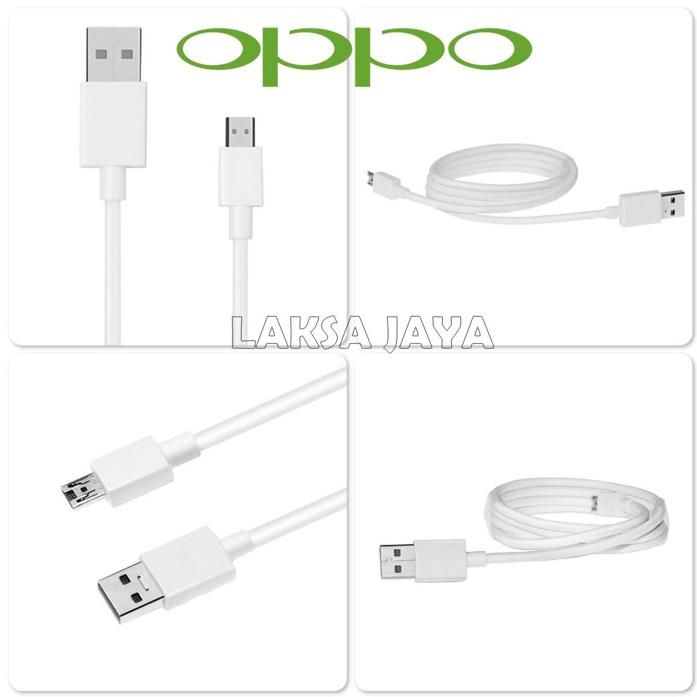 Oppo Kabel Data Micro USB 2A Fast Charging Dan Sync Transfer Data - Putih