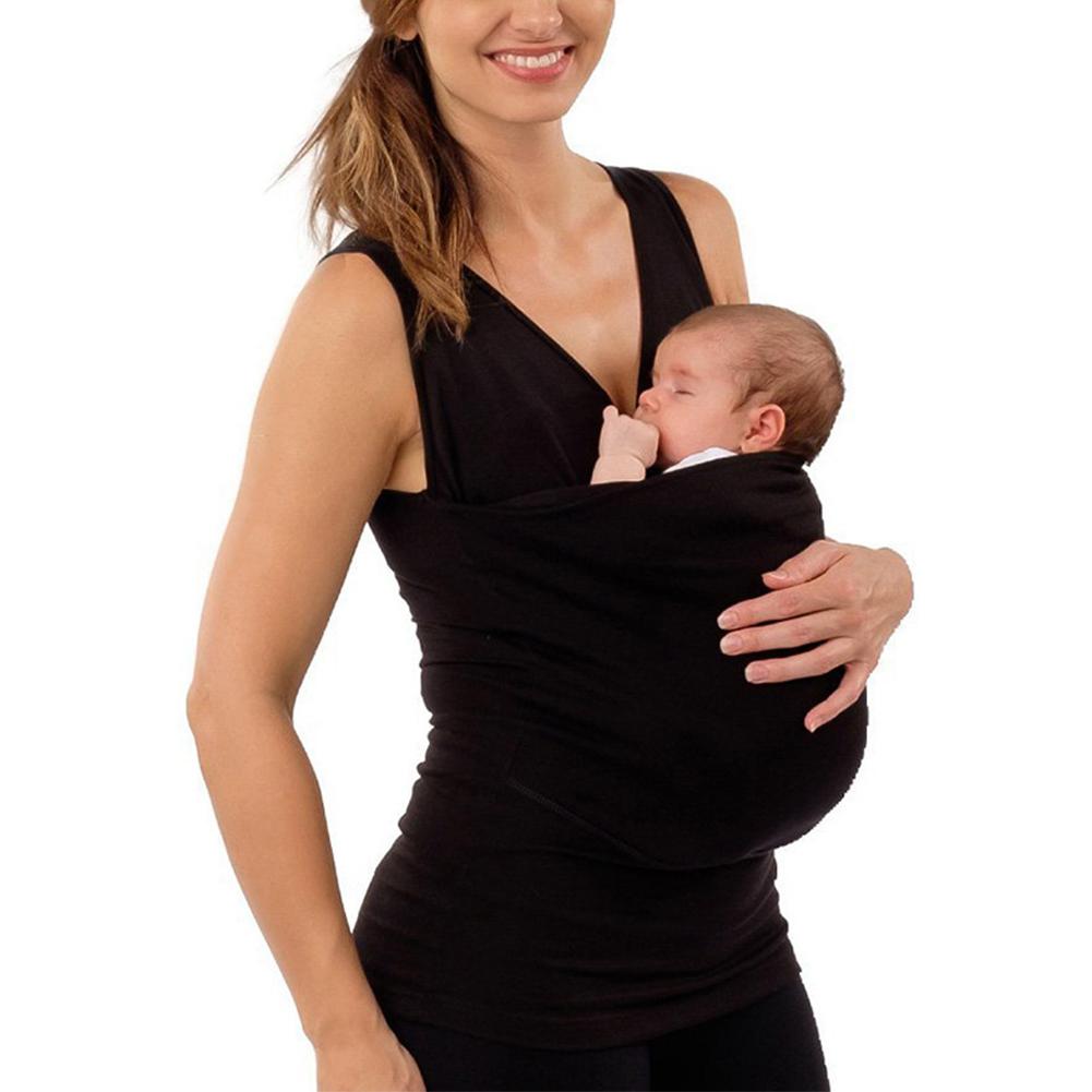 Keluarga Clothing Kangaroo Rompi Kaus Kaus untuk Ayah Mummy Besar Saku untuk Bayi
