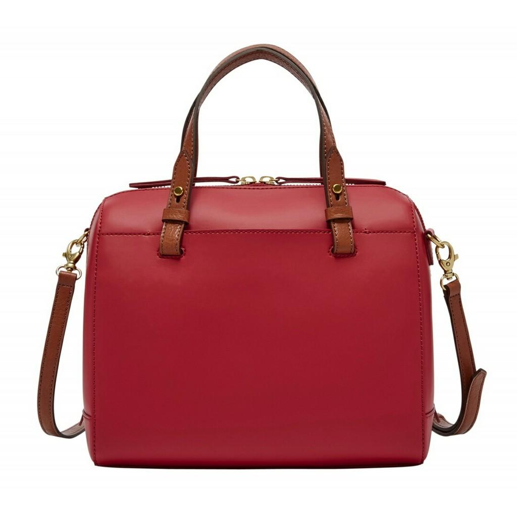 Jual Tas Fossil Original Rachelle Rachel Satchel Red Velvet