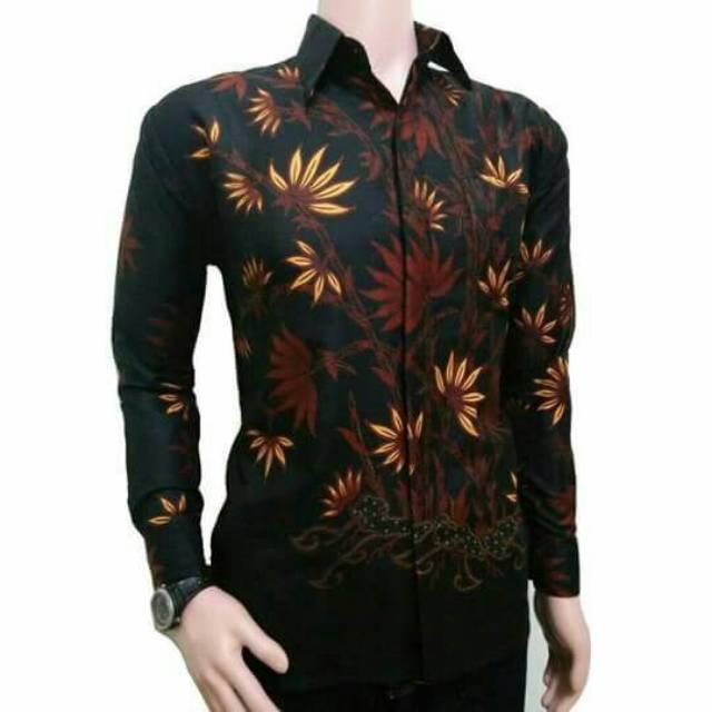 Kemeja Batik Pria Lengan Panjang Batik Unggul Jaya Exclusive