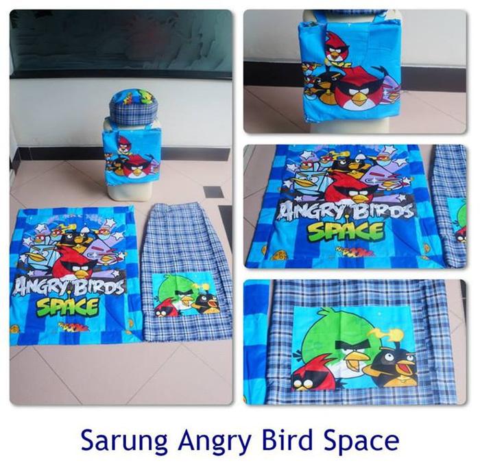 Sarung Anak Karakter Angry Space XXL / sarung / sarung anak / sarun keren / sarun motif / sarung karakter pokemon / sarung karakter spiderman / sarung anak murah / sarung berkualitas / sarung karakter mobil / baju koko / doraemon