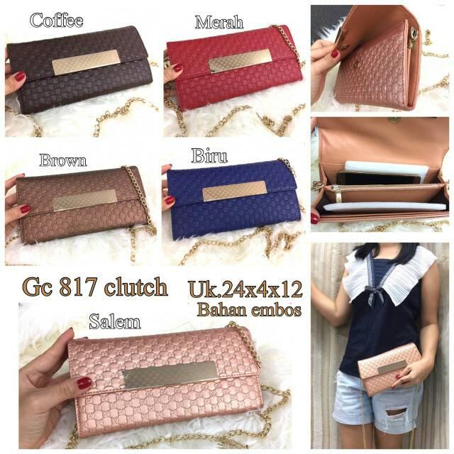 Dompet Clutch Gucci 817