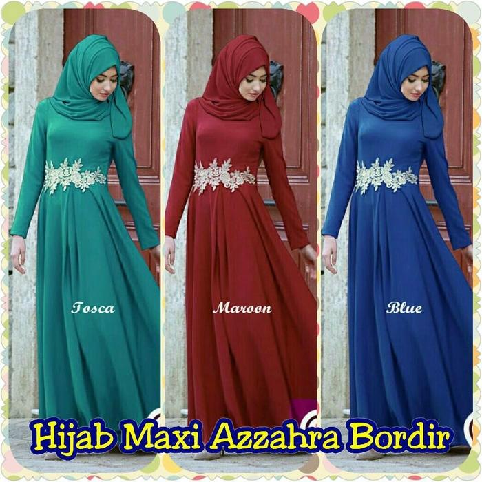 Hijab Maxi Azzahra Bordir